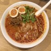 Buchi ya - 「排骨坦々麺」(1100円)+「煮玉子」(130円)