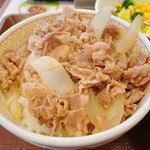 すき家 - 牛丼並（つゆなし）