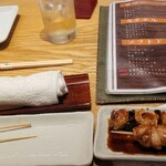 焼きとり 鳥さわ - ハイボールと白ねぎなど