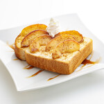 桜街茶房 - 季節限定　　　りんごトースト　10月～