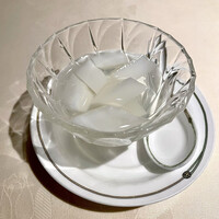 中国飯店 三田店 - チャーハンに杏仁豆腐も付いて来ます