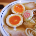 there is ramen - 味玉トッピング