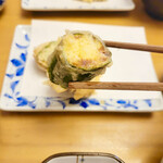 天ぷら よこい - ズッキーニ