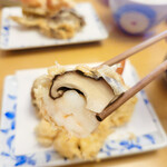 天ぷら よこい - 椎茸エビ詰め