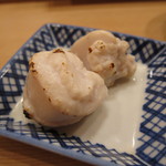 すし屋 真魚 - 鯛の白子