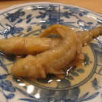 すし屋 真魚 - 子ししゃも南蛮漬け