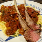 Maison4125 - 甘エビ入りミートスパ・ラム添え