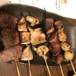 Yakitori Ichi - おすすめ５本（６８０円）