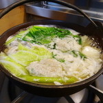 Izakaya Doji - 魚と鶏つみれのお鍋