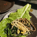 焼肉マウム - ナムル巻