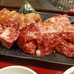 炭火焼肉 久 - カイノミ、カルビ、ハラミただったかな