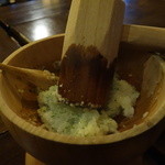 人気の一人餅つき