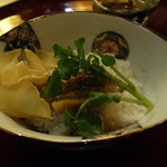 はづ合掌 - 穴子飯