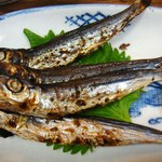 うるめいわし丸干し　４００円　　四匹ってレアかも？