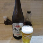 福福亭 - 瓶ビール 650円(税込)　(2022.10)