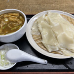 しみずや - カレー汁（ひもかわ）　720円