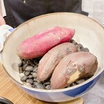 蕎麦割烹  倉田 - 焼き芋