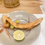 蕎麦割烹  倉田 - 信州産 松茸のフライ