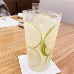 蕎麦割烹  倉田 - 無農薬檸檬生絞りサワー