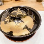 蕎麦割烹  倉田 - 松茸、及び、鱧の温汁蕎麦