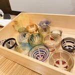 蕎麦割烹  倉田 - 各種お猪口