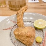 蕎麦割烹  倉田 - 信州産 松茸のフライ