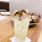 蕎麦割烹  倉田 - 無農薬檸檬生絞り　サワー