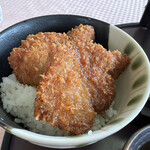 赤城カントリー倶楽部レストラン - ミニソースかつ丼