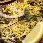 南インド家庭料理 インダスレイ - マトン キーマ プラウ