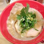 麺匠 輪 - 鶏白湯醤油ラーメン