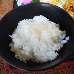 味処花しょく - ごはんは少なめです