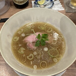 麺処 ほん田 - 味玉塩つけ麵1350円