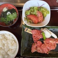 肉の田じま - 特選松阪牛ロース&カルビランチ