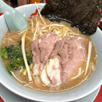ラーメン 山岡家 - 醤油ネギチャーシュー麺