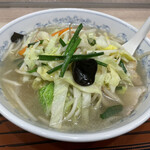 ぎょうざの満洲 - タンメン（半麺）