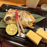 鮨処 音羽 - ぐじ(甘鯛)と玉子当て