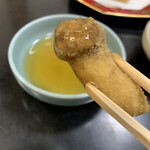 樋山 - 松茸フライ、和風タレで