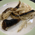 樋山 - 割いた松茸