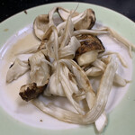 樋山 - 割いた松茸