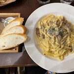 Jikasei Namamen Senmon Premium Pota Pasta Cafe Resort - 烟熏生培根浓郁卡邦尼意面套餐