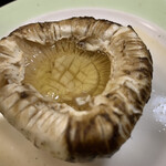 樋山 - 松茸の傘の部分に貯まる松露