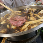 樋山 - 松茸すき焼き