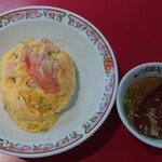 餃子の王将 - 天津飯餡なし