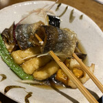 しおて - 秋刀魚と粟麩の揚げ出し