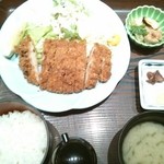 Nihonkai Shouya - 日替りランチ(豚ロースカツ定食)￥780