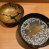 日本料理 晴山 - フカヒレinしじみ汁