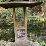 焼肉正 - 約30年振りに訪れたが、変わらず清らかな水が湧き出ている。