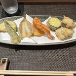 酒肴家 たす - 料理写真:天ぷら盛り合わせ