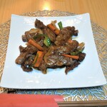 Domestic black beef Yakiniku (Grilled meat)
