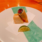 日本料理 たかむら - いくらの醤油漬け春巻き　海老芋唐揚げ　